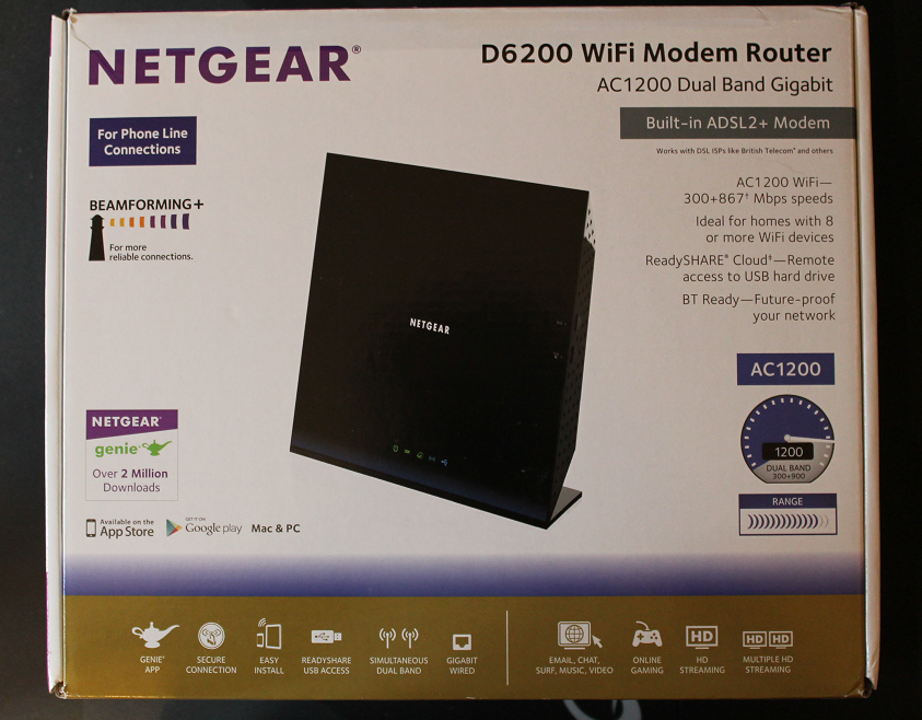 Netgear D6200 Wireless Router Review - Page 2 Of 4 - DavePlays.co.uk