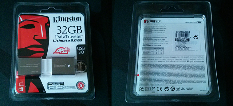 Kingston DataTraveler Packaging