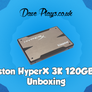 Kingston HyperX 3K SSD Unboxing Video
