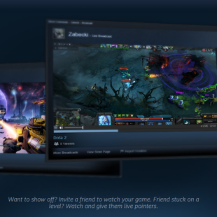 Valve launches Steam Broadcasting