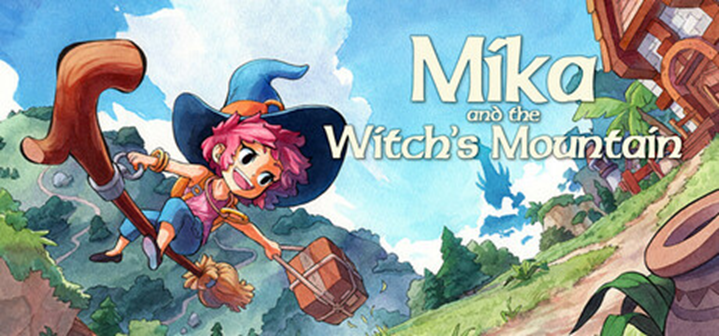 Mika and the Witch's Mountain Title Card